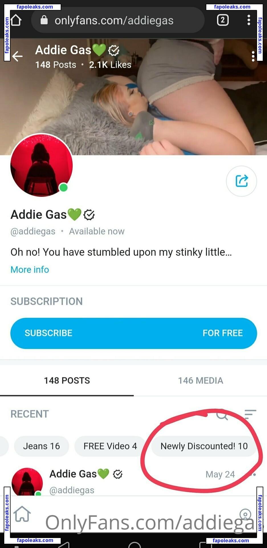 addiegas / addiegaf nude photo #0001 from OnlyFans