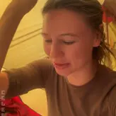 Affe auf Bike nude #0079