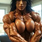 Ai Generated Female Bodybuilders nude #0008