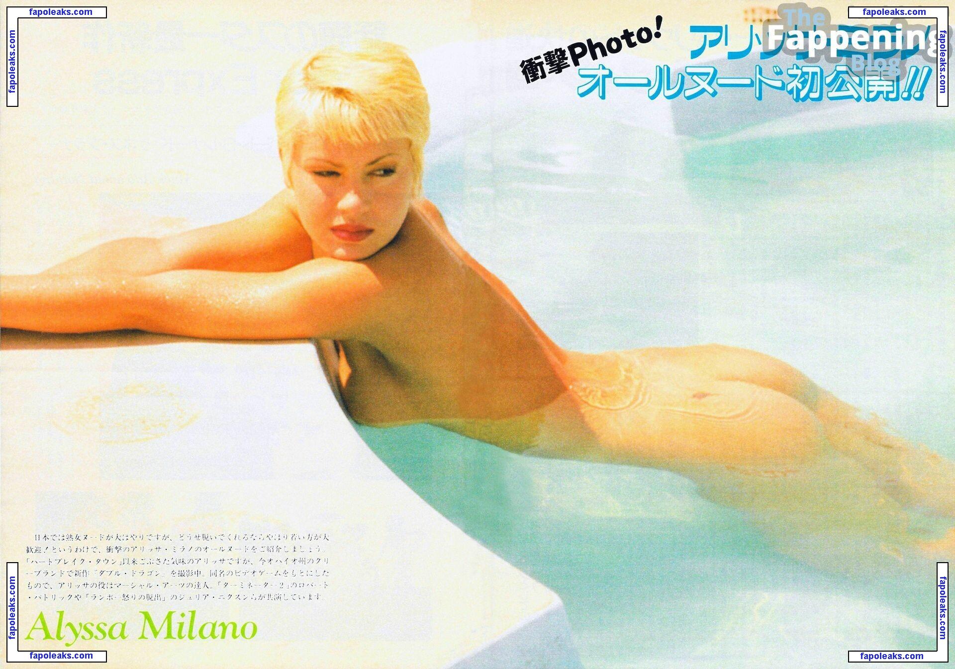 Alyssa Milano / milano_Alyssa голая фото #0701 с Онлифанс