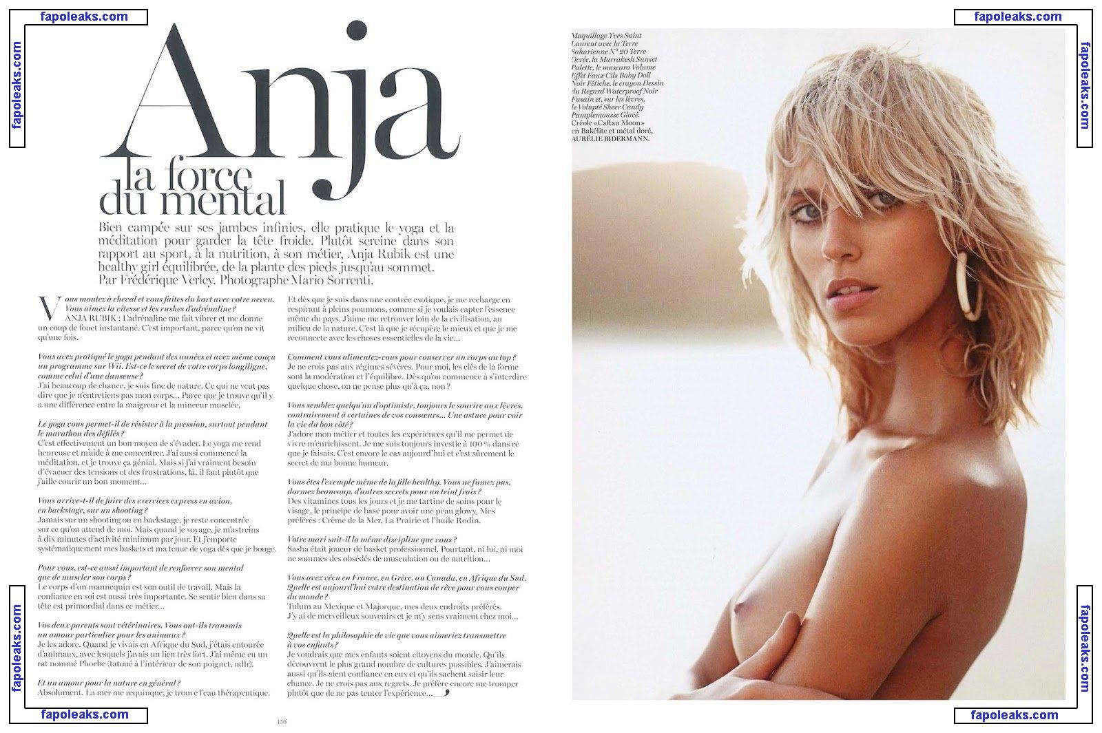 Anja Rubik / anja_rubik голая фото #0311 с Онлифанс