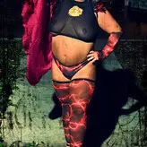 April Blondie nude #0002