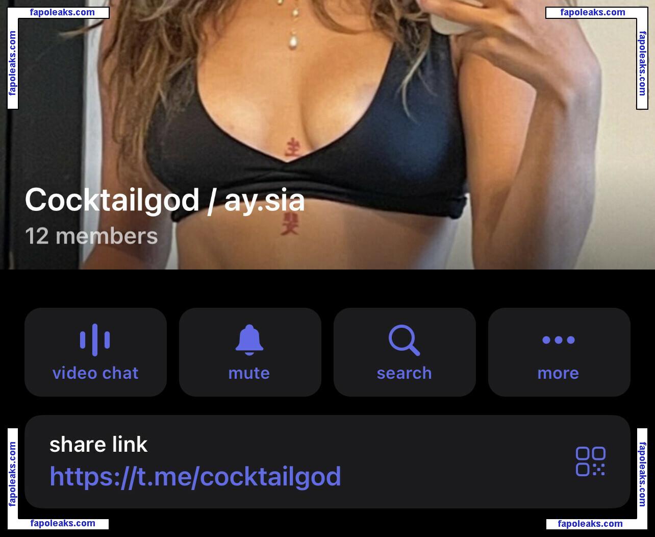 Ay.sia / cocktailgod nude photo #0004 from OnlyFans