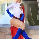 AZ Power Girl голая #0049