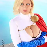 AZ Power Girl голая #0064