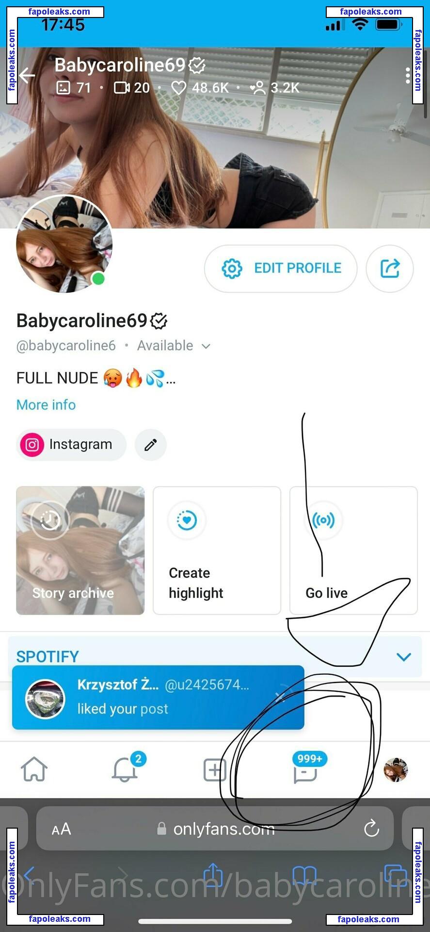 babycaroline6 / carolinlopes6 nude photo #0012 from OnlyFans