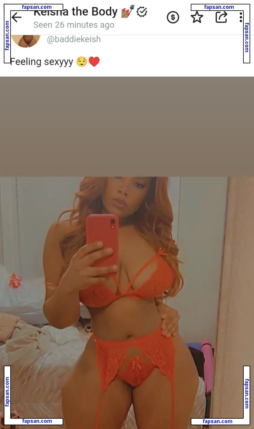 Baddiekeish nude photo #0003 from OnlyFans