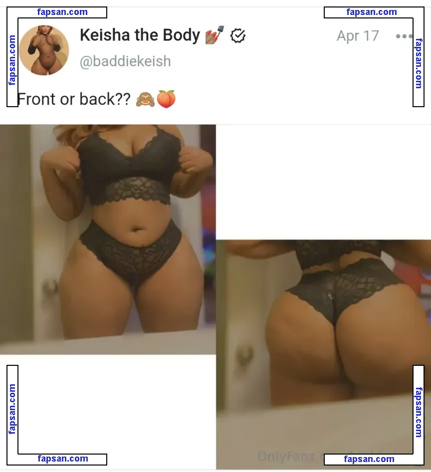 Baddiekeish nude photo #0004 from OnlyFans