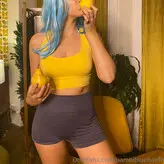 bambibluehairfree голая #0014