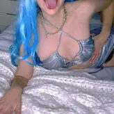 bambibluehairfree голая #0060