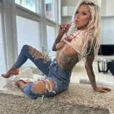 Blonde Rider nude #0093