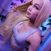 Blondelashes19 голая #0273