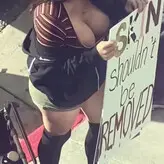 CANDID Boobs nude #0006