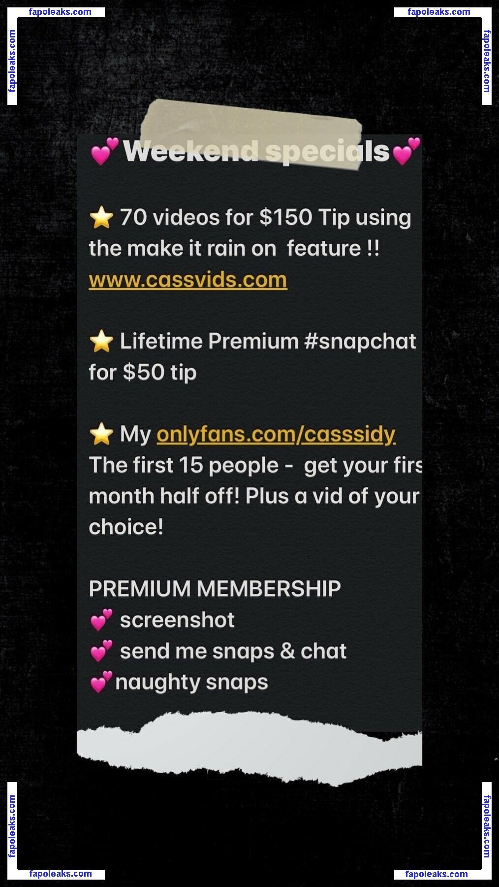 casssidyfree / finallyfreecassidy nude photo #0032 from OnlyFans