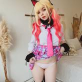 Caticorncosplay голая #0038