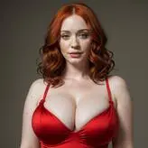 Christina Hendricks Ai Porn nude #0011