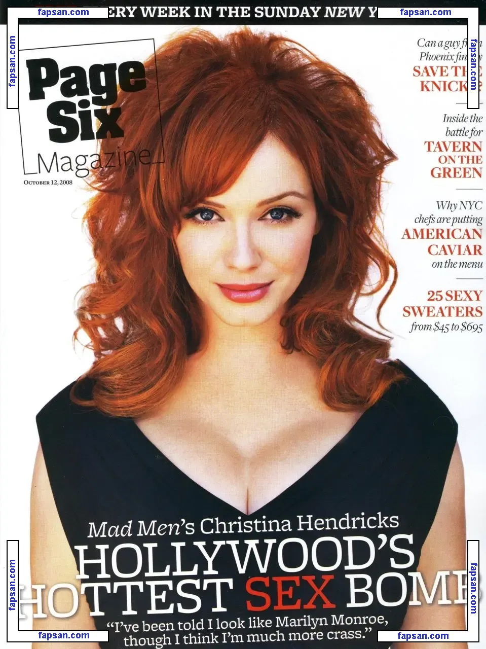 Christina Hendricks голая фото #0071 с Онлифанс