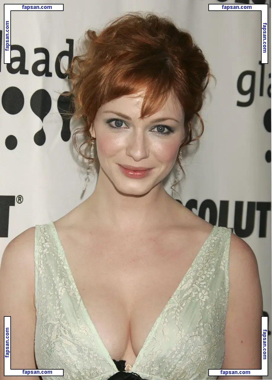 Christina Hendricks голая фото #0075 с Онлифанс