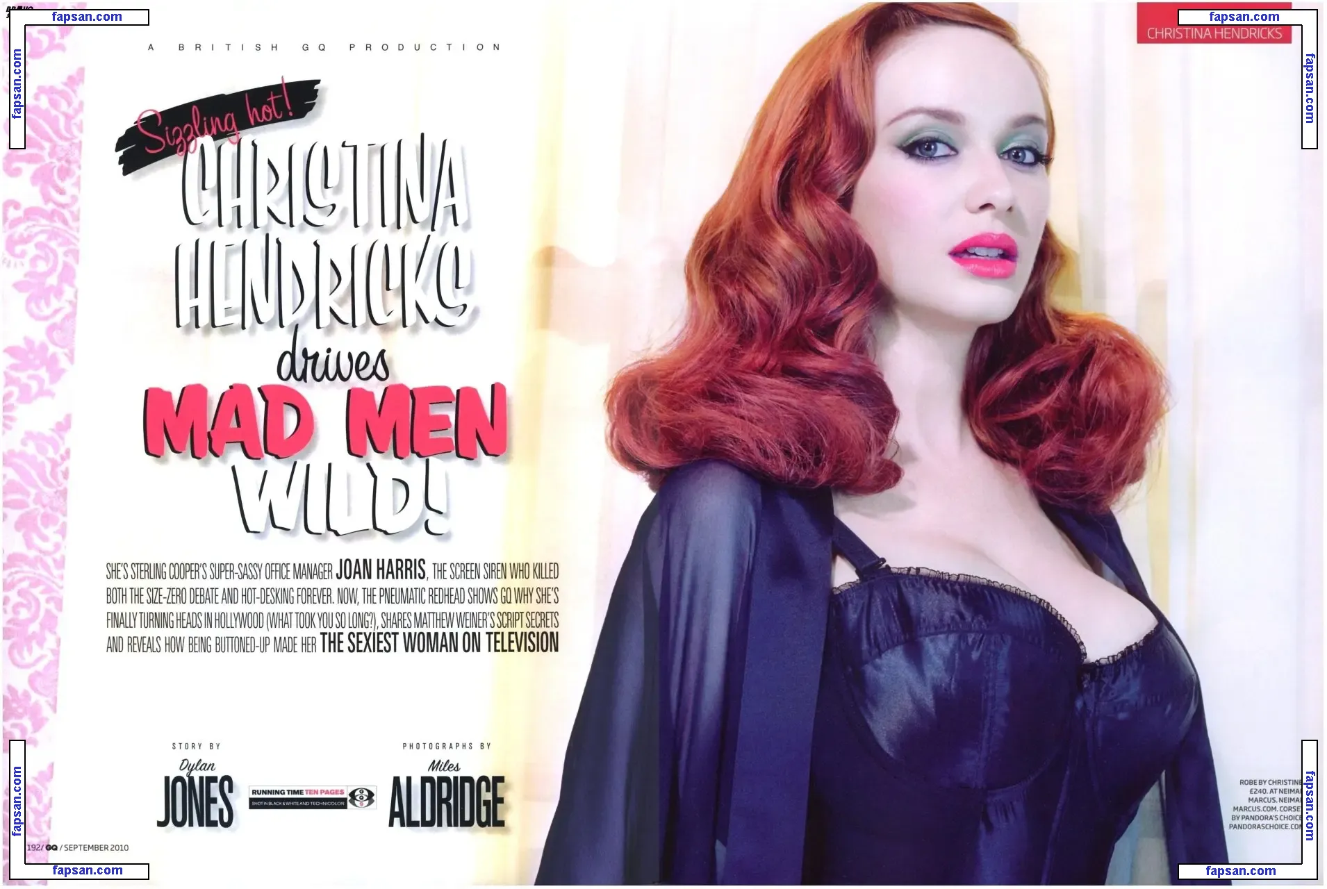 Christina Hendricks голая фото #0098 с Онлифанс