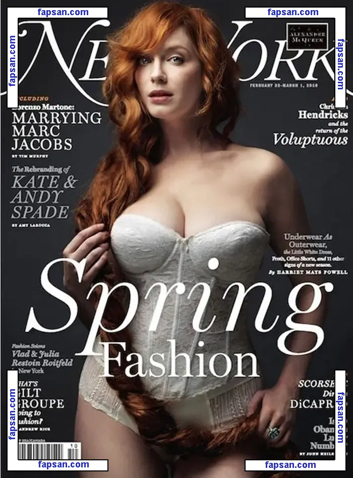 Christina Hendricks голая фото #0131 с Онлифанс
