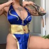 Chun Li Cosplay nude #0005