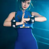 Chun Li Cosplay nude #0012