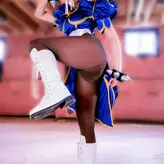 Chun Li Cosplay голая #0105