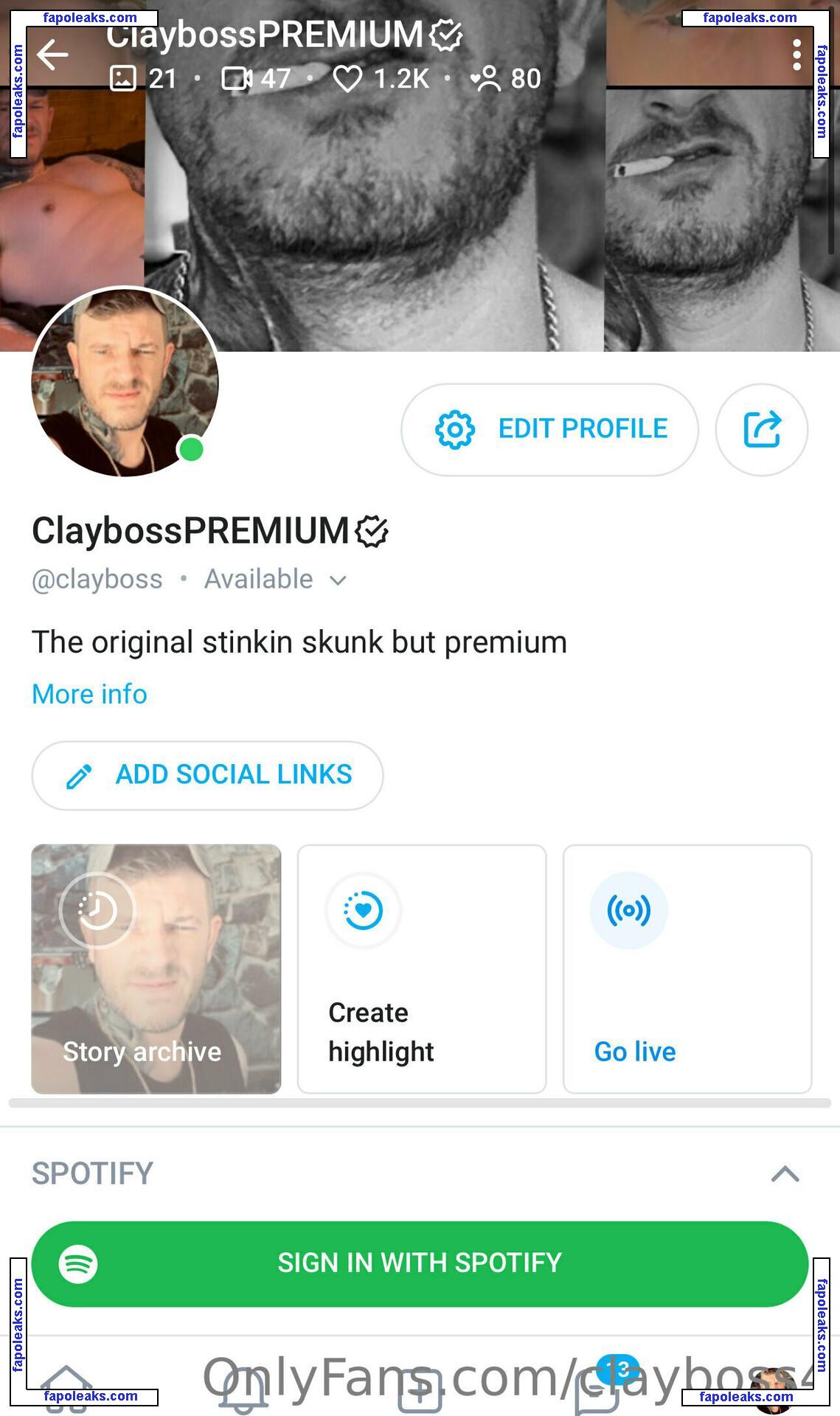 clayboss4 nude photo #0001 from OnlyFans