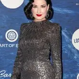 Dita Von Teese голая #1128