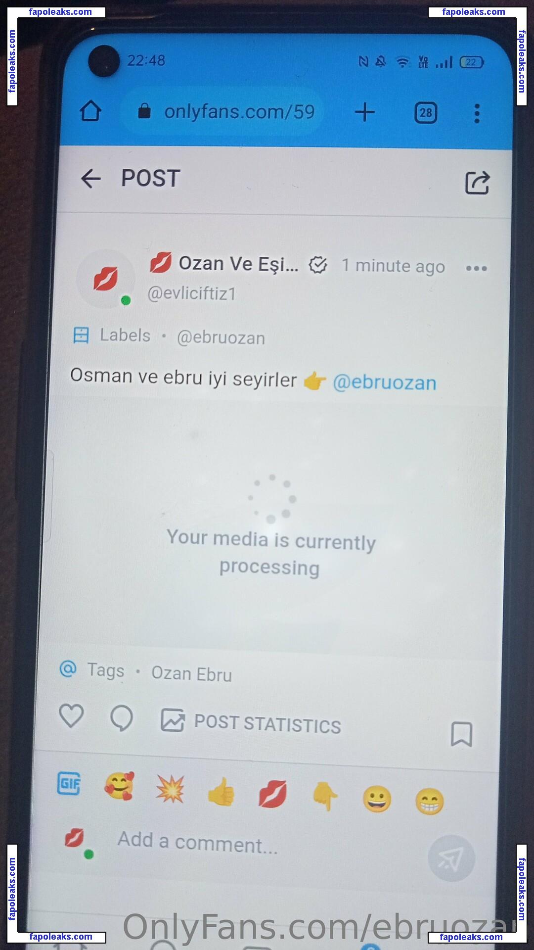 ebruozan / ebruesenelozan nude photo #0004 from OnlyFans