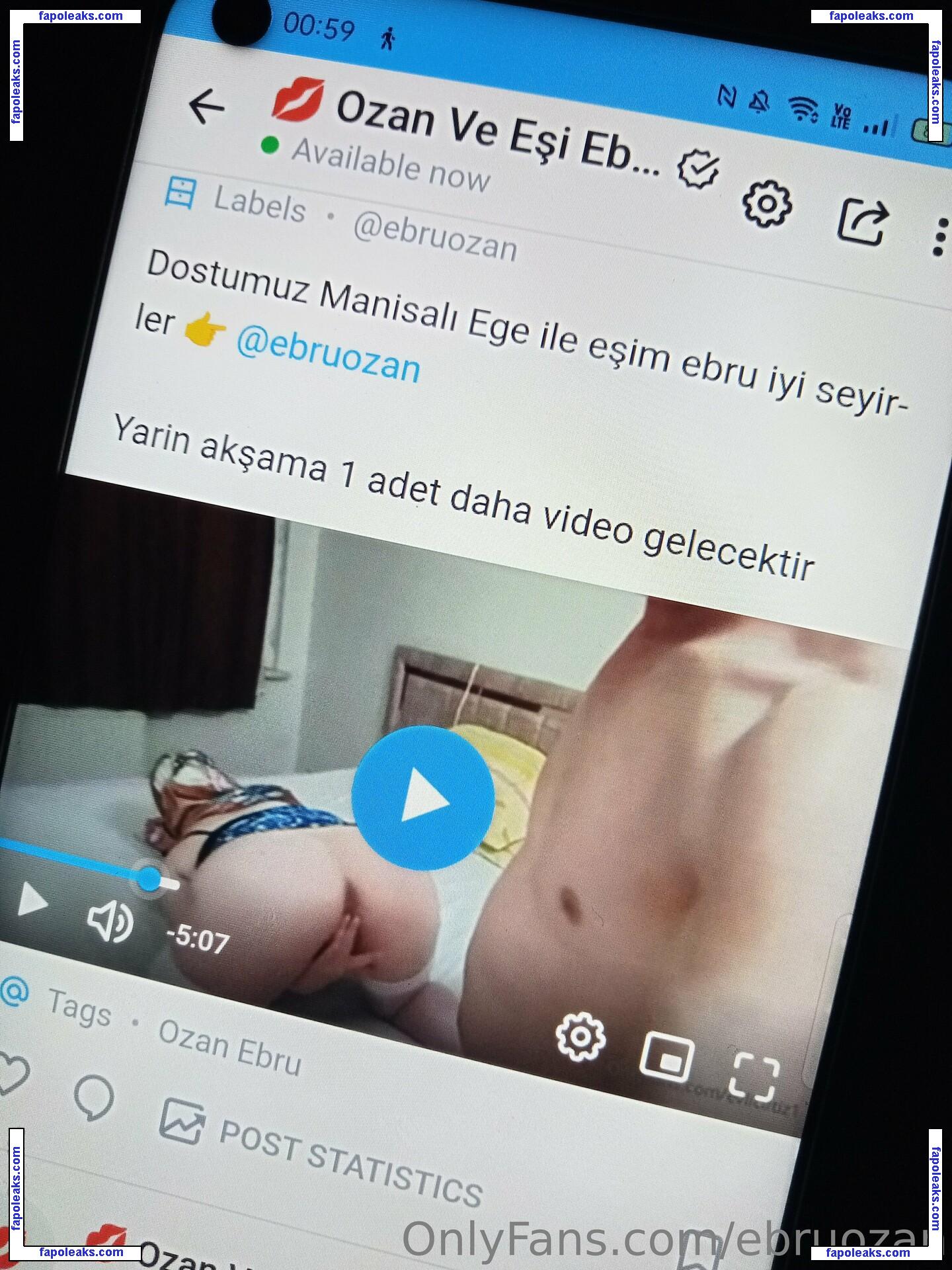 ebruozan / ebruesenelozan nude photo #0011 from OnlyFans