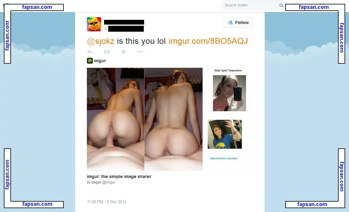 Eefje 'sjokz' Depoortere nude photo #0009 from OnlyFans