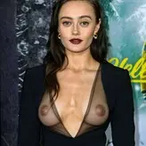 Ella Purnell Fake nude #0013