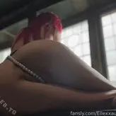 Ellexxaurus голая #0047