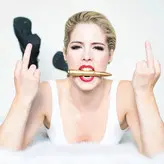 Emily Bett Rickards nude #0007