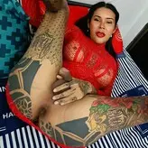 Fay Sexy Tatoo nude #0003