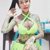 Fay Sexy Tatoo nude #0010