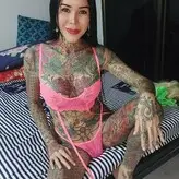 Fay Sexy Tatoo nude #0022