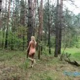 Forest Girl nude #0007