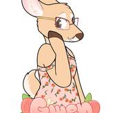 furry deer nude #0001