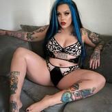 Goddess Goth nude #0002