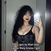 GothGirlBaby голая #0018