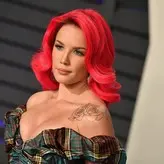 Halsey голая #0022