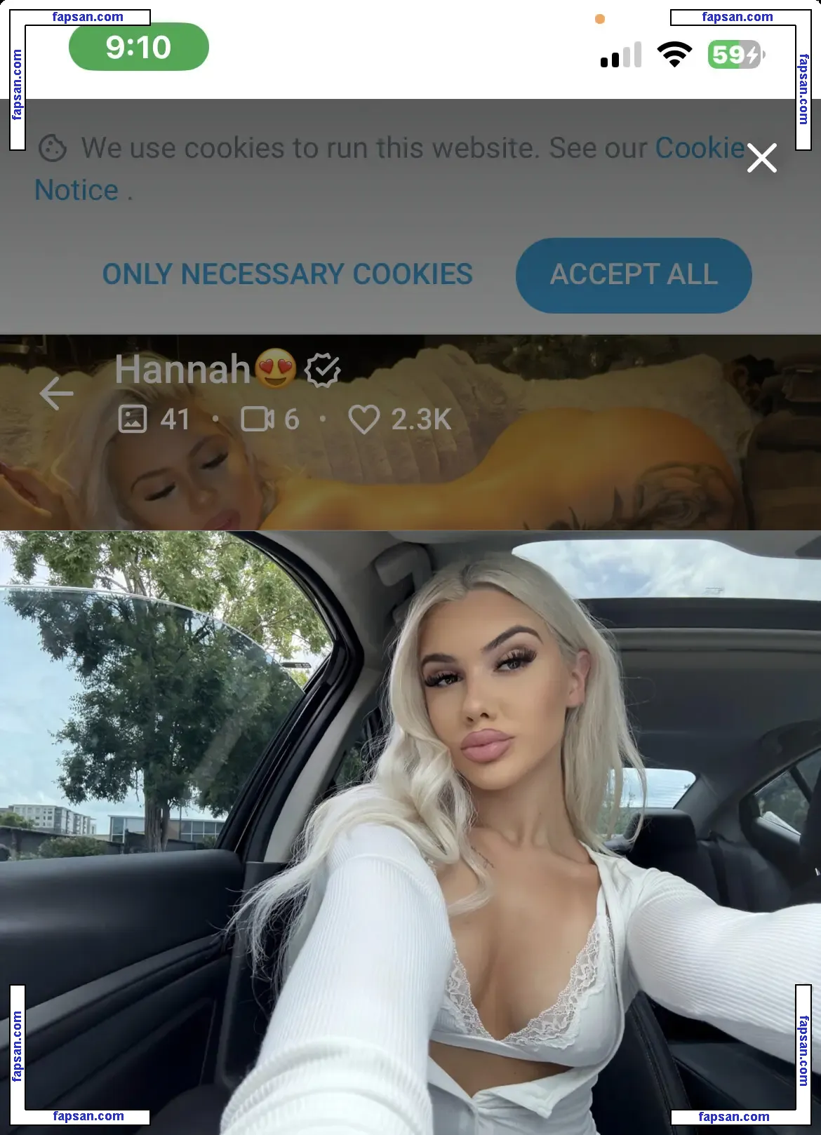 Hannahchery голая фото #0001 с Онлифанс