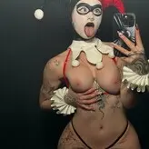Harley Quinn Cosplay nude #0016