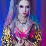 Harley Quinn Cosplay nude #0079