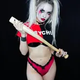 Harley Quinn Cosplay nude #0088