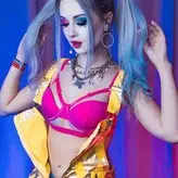 Harley Quinn Cosplay nude #0098