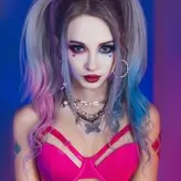 Harley Quinn Cosplay nude #0101
