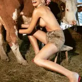 Hot With Fruits Or Flour nude #0008